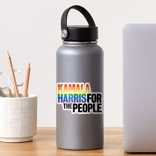 Discover Kamala Harris LGBT Sticker, Kamala Harris For President Campaign Logo Stickers Sticker