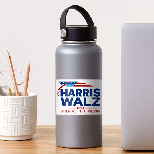 Discover Harris Walz 2024 Sticker
