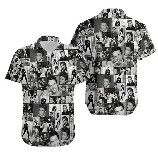 Discover Elvis Presley Button Shirt, Elvis Presley Hawaii Shirt