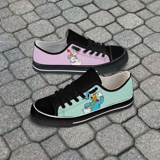 Discover Duck Custom Shoe Personalized Low Top Sneakers