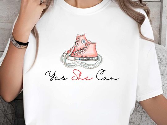 Discover Yes She Can Tshirt, Kamala Harris TShirt, Harris 2024, I'm Speaking