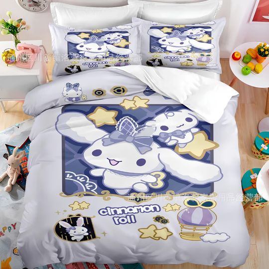 Discover Sanrio Cinnamoroll Bedding Sets, Bedroom Decor