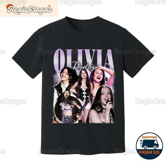 Discover Olivia Rodrigo Vintage Guts World Tour Shirt - Classic Fans Apparel