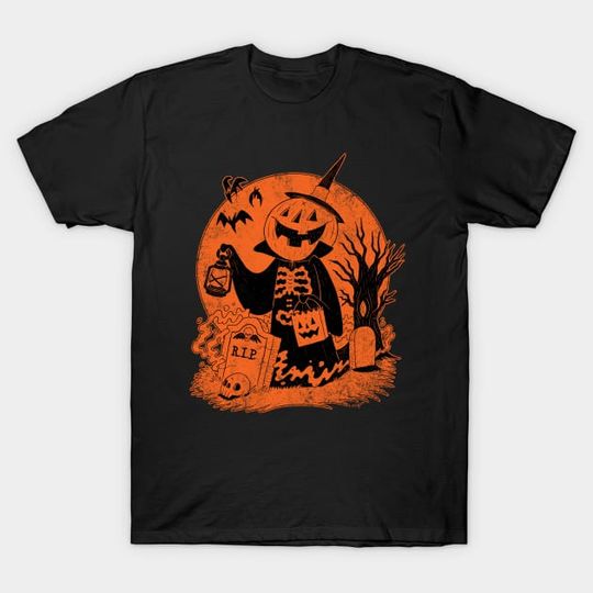 Discover Vintage Spooky - Halloween - T-Shirt