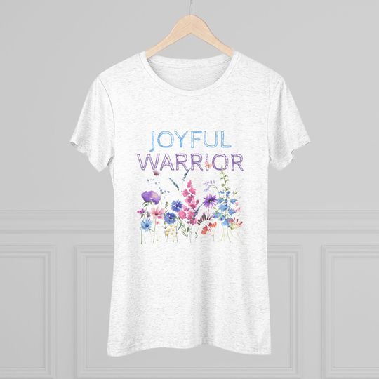 Discover Joyful Warrior Vintage Tee, Joyful Warrior Shirt, Harris Walz T-Shirt