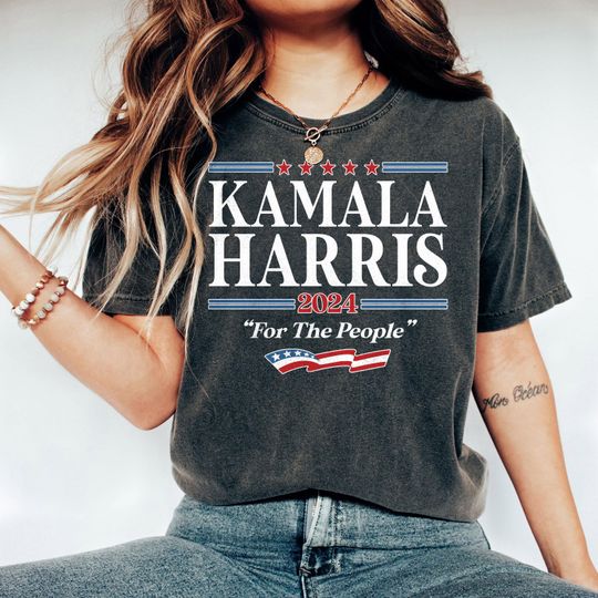 Discover Kamala Harris 2024 Shirt, Madam President Tee, Kamala Rally Shirt
