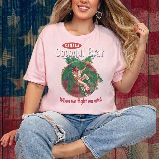 Discover You Think You Fell Out Of A Coconut Tree?  Funny Harris Shirt
