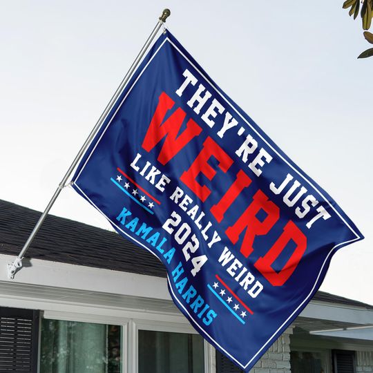 Discover Kamala Harris 2024 House Flag, US Presidential Election 2024 Flag