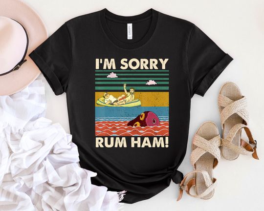 Discover I'm Sorry Rum Ham Vintage T-Shirt, Frank Reynolds Shirt