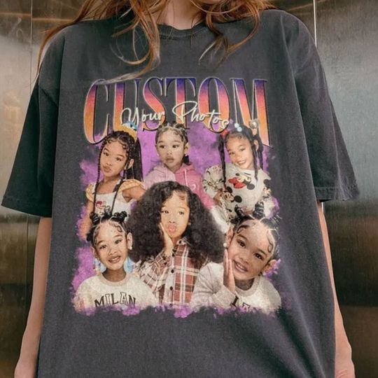 Discover CUSTOM Bootleg  Rap Tee, Vintage Graphic 90s Pepper Shirt, Custom Photo
