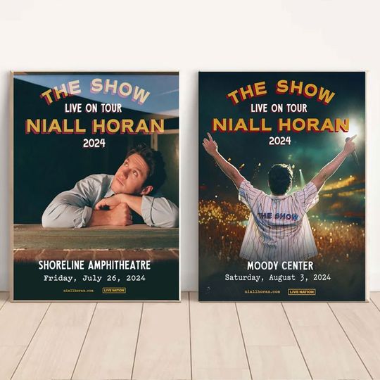 Discover Custom Niall Horan Announces 2024 Tour Including Dates Across the US Poster