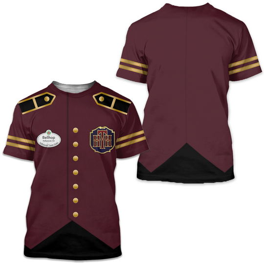 Discover Tower Hotel 3D Costumes Shirt, Fantasy Movie Inspired 3D Tshirt