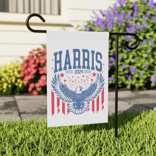 Discover Kamala Eagle Flag, Kamala Harris Garden Flag, Democrat Garden Flags, Harris 2024 Flag