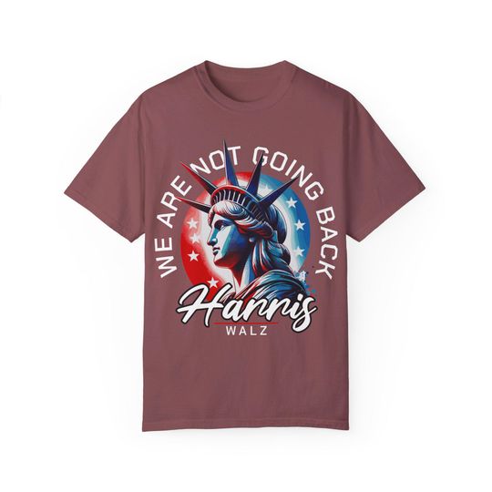 Discover We're Not Going Back - Harris Walz 2024 T-Shirt