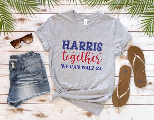 Discover Harris Together We Can Walz 2024 ,Democrat VP Vice President USA Election, Kamala 2024