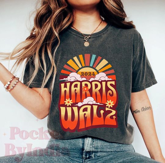 Discover Harris Walz 2024 T-Shirt
