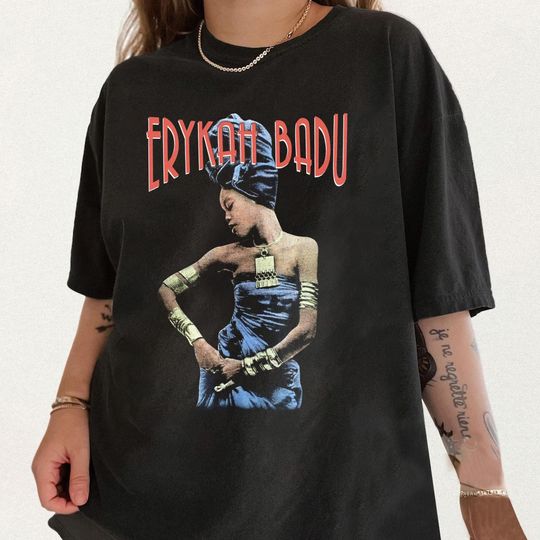 Discover Erykah Badu Vintage Shirt, 90s Erykah Badu Unfollow me Shirt