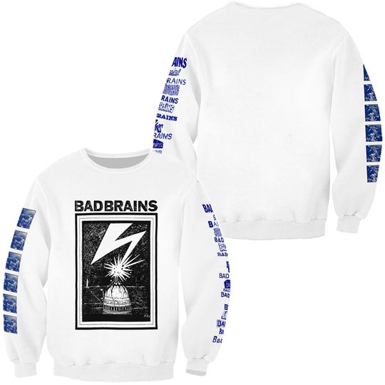 Discover Bad Brains Longsleeve Rock Band 3D Long Sleeve