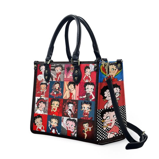 Discover Betty Boop Handbag Leather Bag