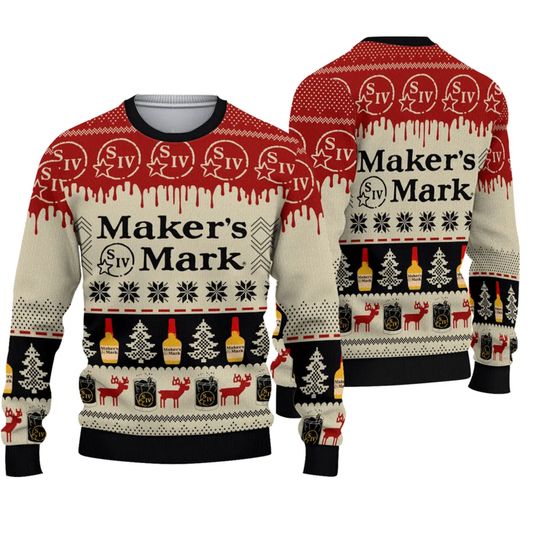 Discover Makers Mark Christmas Ugly Sweater