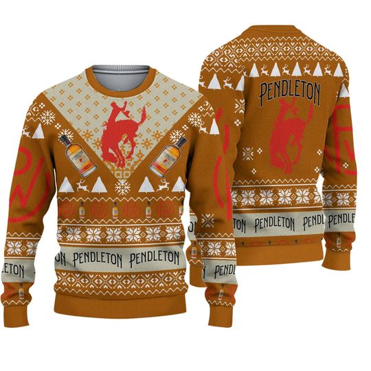 Discover Pendleton Whisky Christmas Ugly Sweater