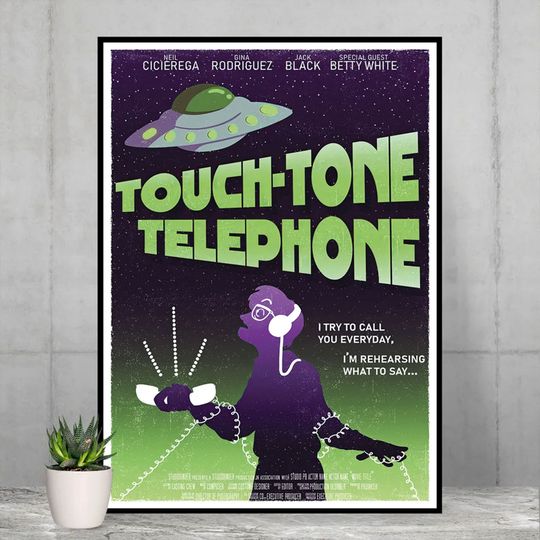 Discover Touch Tone Telephone Lyrics Spirit Phone Album Lemon Demon Poster