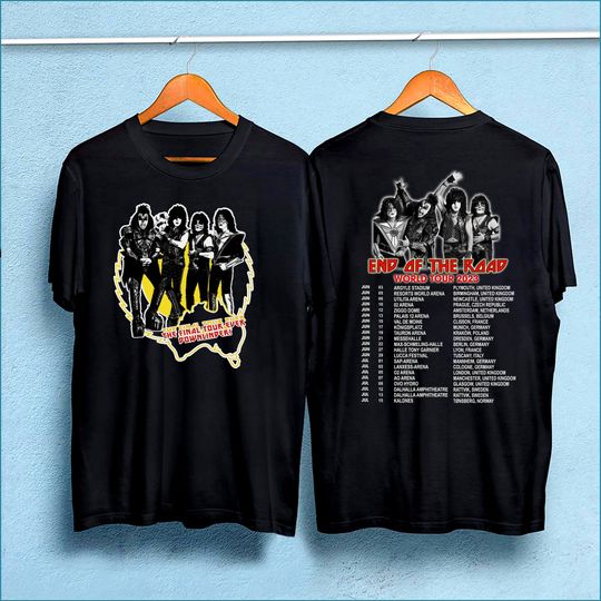 Discover World Tour 2023 Ki.ss Band Shirt