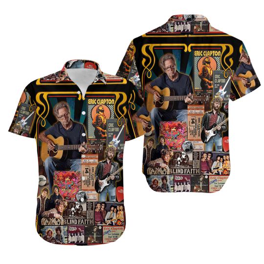 Discover Eric Clapton Rock Band Hawaiian Shirt