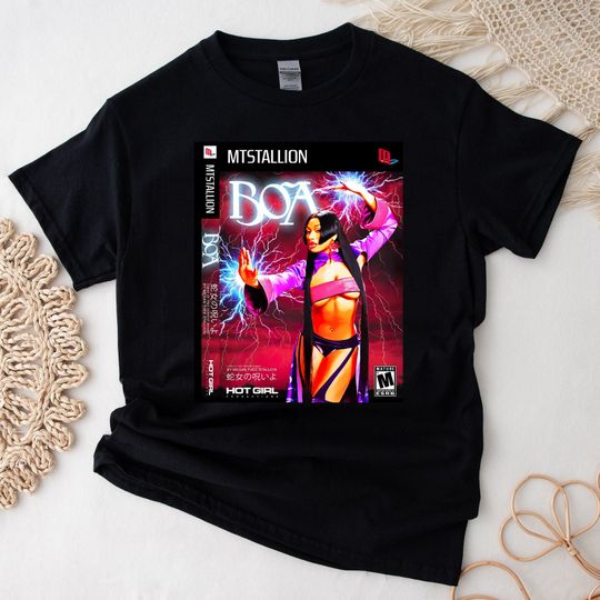 Discover MTStallion BOA Graphic Tee Shirt for Megan Thee Stallion Fans