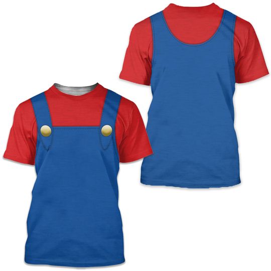 Discover Mario Unisex T-Shirt Costume Halloween Cosplay
