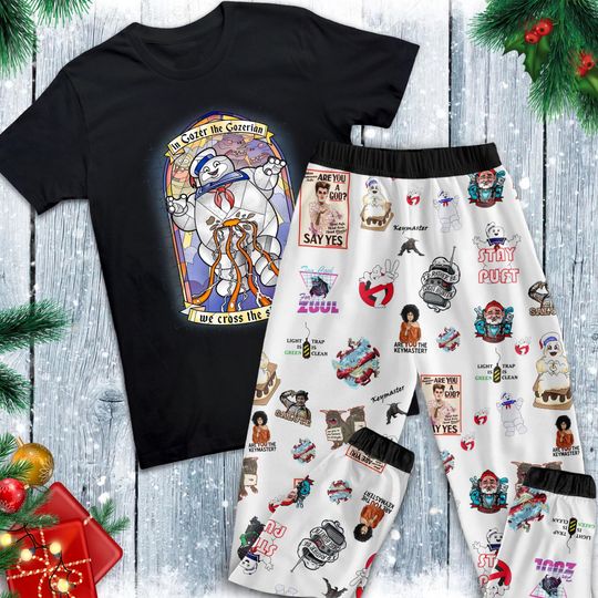Discover Ghostbusters Halloween Pajama Set for Adults and Kids