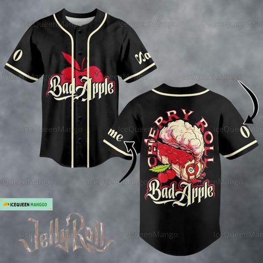 Discover Jelly Roll Tour 2024 Jersey Shirt - Nashville Merch