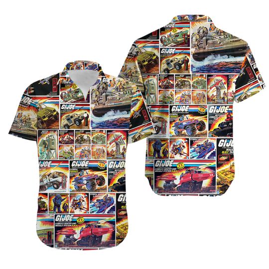 Discover GI Joe Comics Hawaiian Shirt