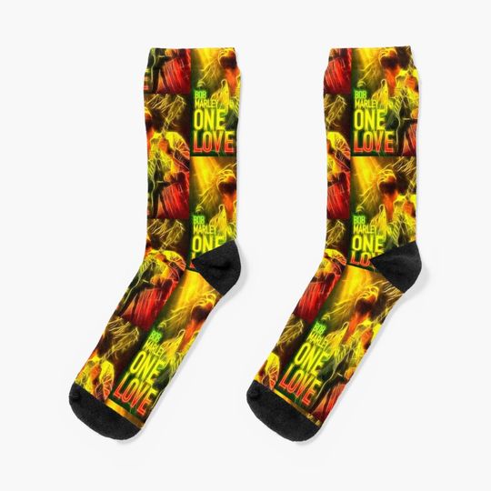 Discover Bob Marley - One Love Socks