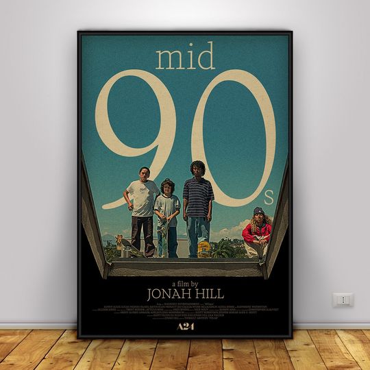 Discover Mid90s Movie Poster Kraft Print for Home Decor