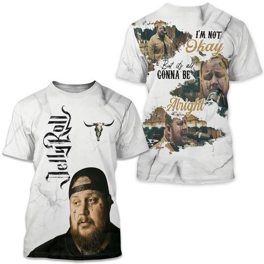 Discover Jelly Roll I Am Not Okay Tour Shirt