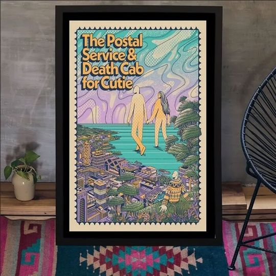 Discover The Postal Service & Death Cab for Cutie Poster