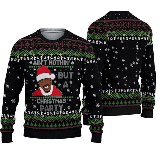Discover Tupac Aint Nothin But A Christmas Party Ugly Sweater