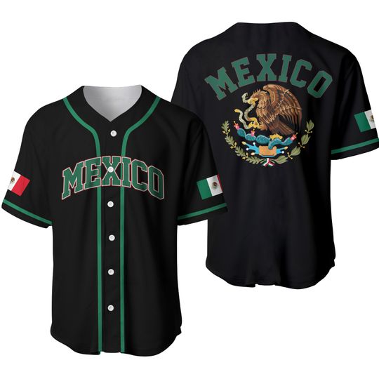 Discover Mexico Women 3D Baseball Jersey Shirt