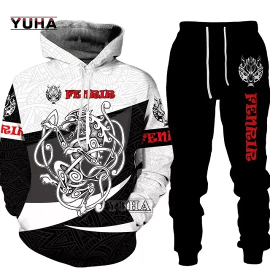 Discover Dragon 3D Printed Hoodie Joggers Sets - ELWY-39