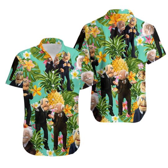 Discover The Muppet Show Statler And Waldorf 3D HAWAII SHIRT