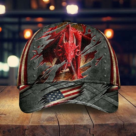 Discover Lava Dragon All Over Print Baseball Cap - THTQ0803