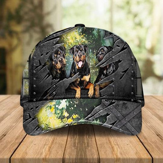Discover Rottweiler 3D Print Cap