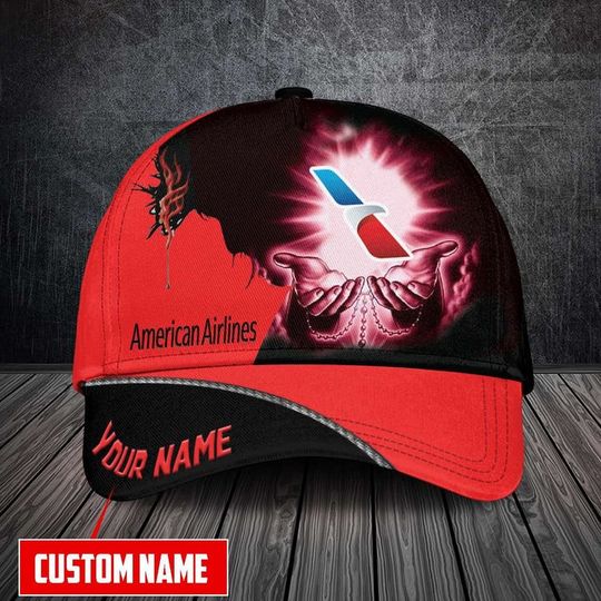 Discover Custom AMERICAN AIRLINES Baseball Cap - XTKH7606