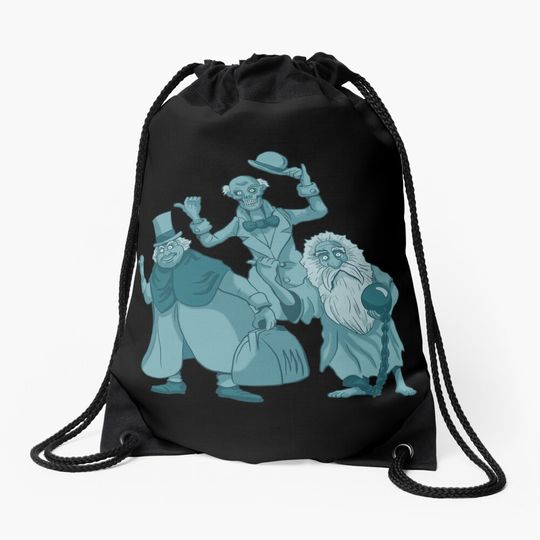 Discover Hitchhiking Ghosts Drawstring Bag