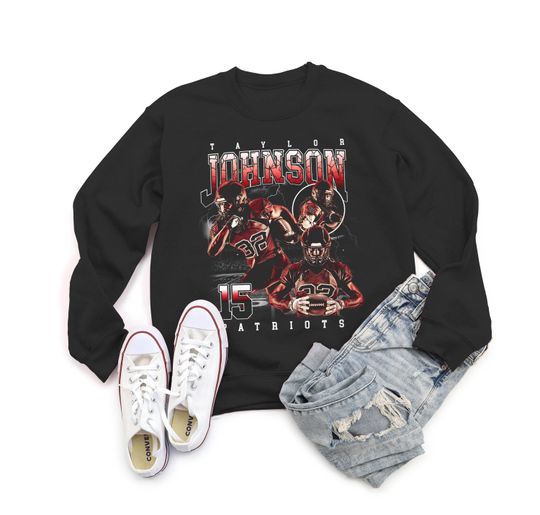 Discover Custom Bootleg Football Sweatshirt, Bootleg Player Sweatshirt, Custom Player Sweatshirt