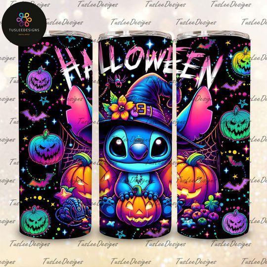 Discover Halloween Cartoon Tumbler Wrap, Character Cartoon Halloween