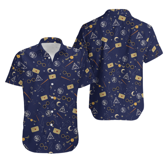Discover Harry Witch Hawaiian Shirt, Magic Witch Shirt, Harry Potter Shirt, Gifts For Fans
