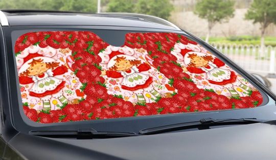 Discover Strawberry Shortcake Car Sun shade