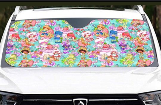 Discover Strawberry Shortcake Car Sun shade